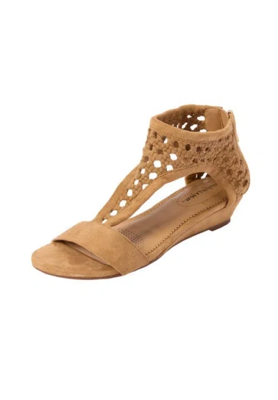 Comfortview The Harper Sandal In Brown