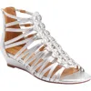 Comfortview The Helen Sandal In Silver