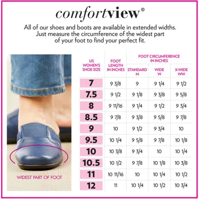 Comfortview The James Trail Boot In Blue