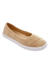 Comfortview The Jazlyn Slip-on Sneaker In Brown