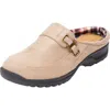 Comfortview The Joy Slip On Mule In Brown