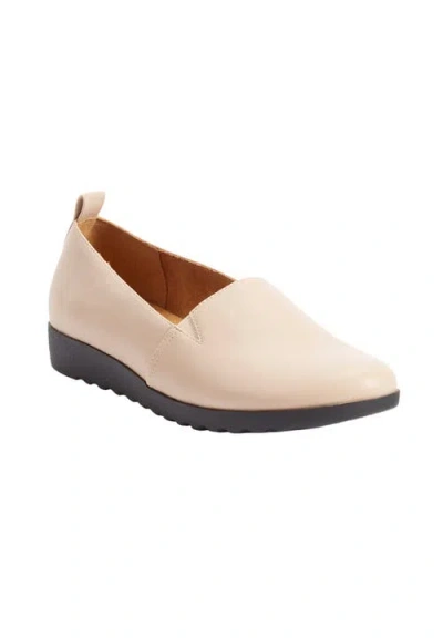 Comfortview The June Slip On Flat In Brown