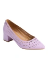 Comfortview The Knightly Slip On Pump In Purple