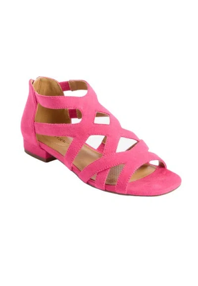 Comfortview The Lana Sandal In Pink