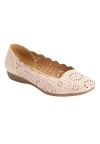 Comfortview The Laurell Slip On Flat In Neutral