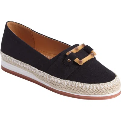Comfortview The Lorelai Slip On Flat In Black