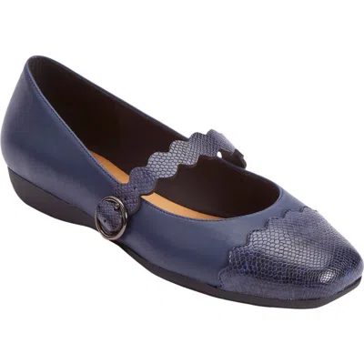 Comfortview The Louella Flat In Blue