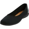 Comfortview The Lyra Slip On Flat In Black