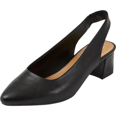 Comfortview The Mea Slingback In Black