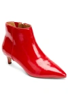 Comfortview The Meredith Bootie In Red