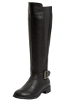 Comfortview The Milan Tall Regular Calf Boot In Black