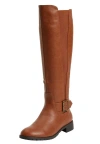Comfortview The Milan Tall Regular Calf Boot In Brown
