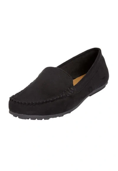 Comfortview The Milena Slip On Flat In Black
