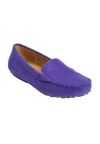 Comfortview The Milena Slip On Flat In Purple