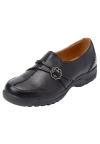 Comfortview The Natalia Slip-on Flat In Black