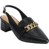 Comfortview The Oaklyn Sling Back In Black