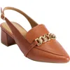 Comfortview The Oaklyn Sling Back In Brown