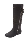 Comfortview The Pasha Wide-calf Boot In Black