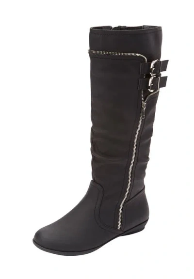 Comfortview The Pasha Wide-calf Boot In Black
