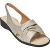 Comfortview The Pearl Sandal In Silver