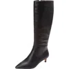 Comfortview The Poloma Tall Wide Calf Boot In Black