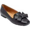Comfortview The Rafika Slip On Flat In Black
