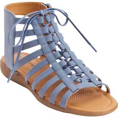 Comfortview The Renata Sandal In Blue