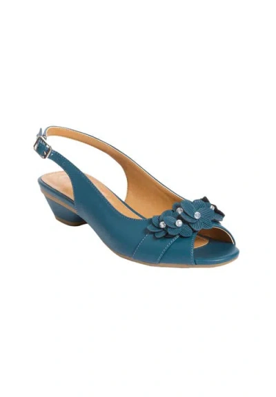 Comfortview The Rider Slingback In Blue