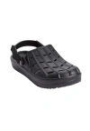 Comfortview The Rubber Clog In Black