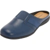 Comfortview The Sarah Slip On Mule In Blue
