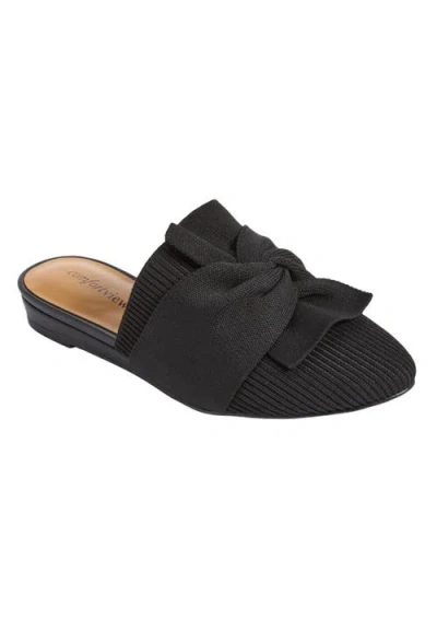Comfortview The Savannah Slip On Mule In Black
