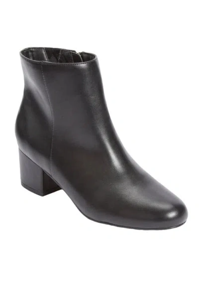 Comfortview The Sidney Bootie In Black