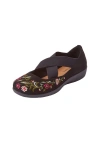 Comfortview The Stacia Mary Jane Flat In Multi