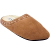 Comfortview The Stitch Clog Slipper In Brown
