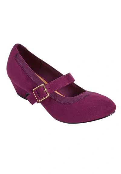 Comfortview The Stone Pump In Purple