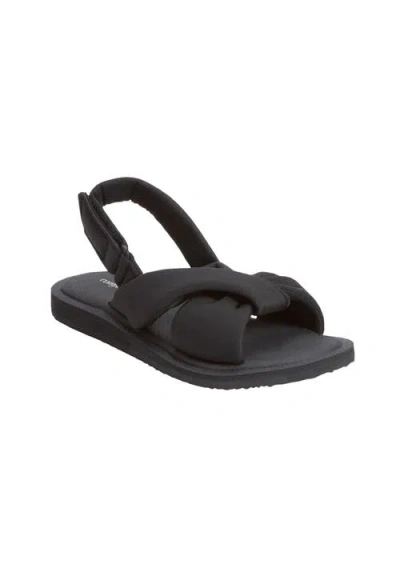 Comfortview The Taylor Sandal In Black