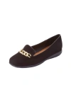 Comfortview The Thayer Slip On Flat In Black