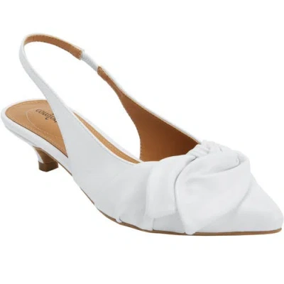 Comfortview The Tia Slingback In White