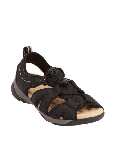 Comfortview The Trek Sandal In Black