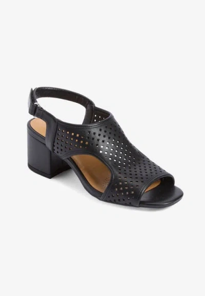 Comfortview The Wells Sandal In Black