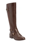 Comfortview The Whitley Tall Wide Calf Boot In Brown