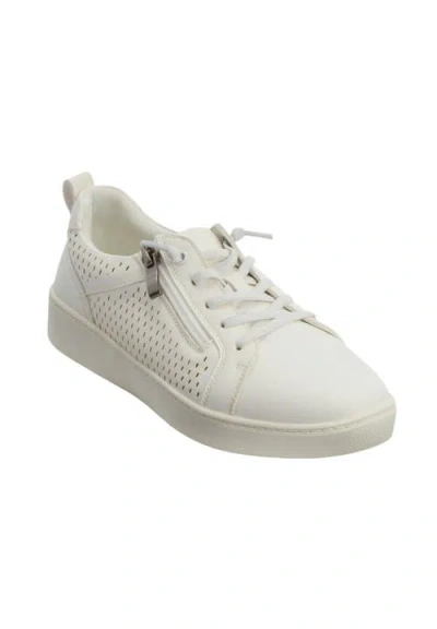 Comfortview The Wren Slip On Sneaker In White