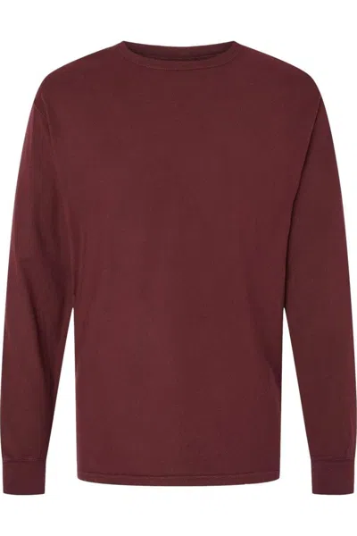 Comfortwash By Hanes Garment-dyed Long Sleeve T-shirt In Multi