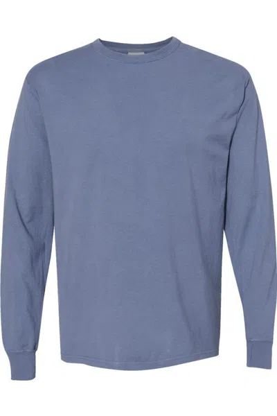 Comfortwash By Hanes Garment-dyed Long Sleeve T-shirt In Multi