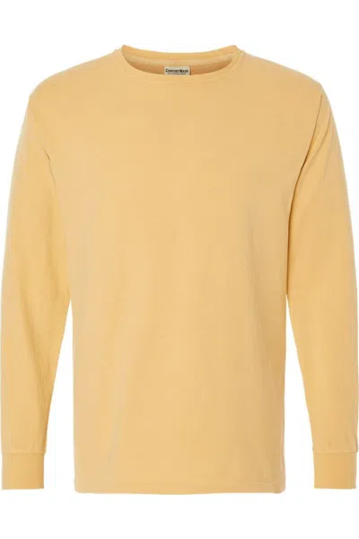 Comfortwash By Hanes Garment-dyed Long Sleeve T-shirt In Multi