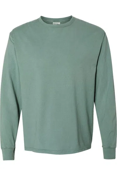 Comfortwash By Hanes Garment-dyed Long Sleeve T-shirt In Multi