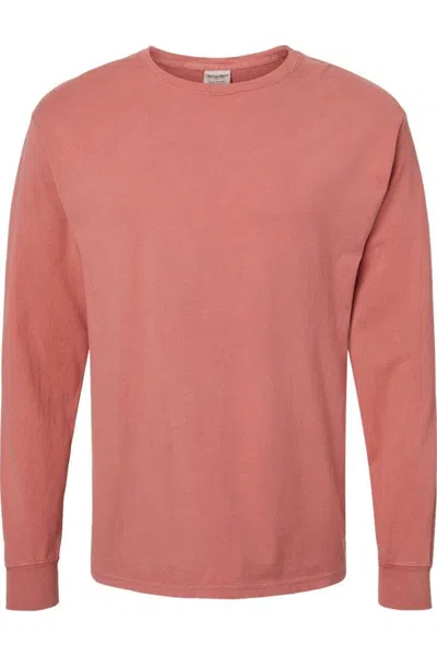 Comfortwash By Hanes Garment-dyed Long Sleeve T-shirt In Multi