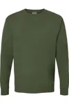 Comfortwash By Hanes Garment-dyed Long Sleeve T-shirt In Pink