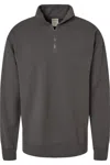 Comfortwash By Hanes Garment-dyed Quarter-zip Sweatshirt In Multi