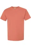 Comfortwash By Hanes Garment-dyed T-shirt In Orange